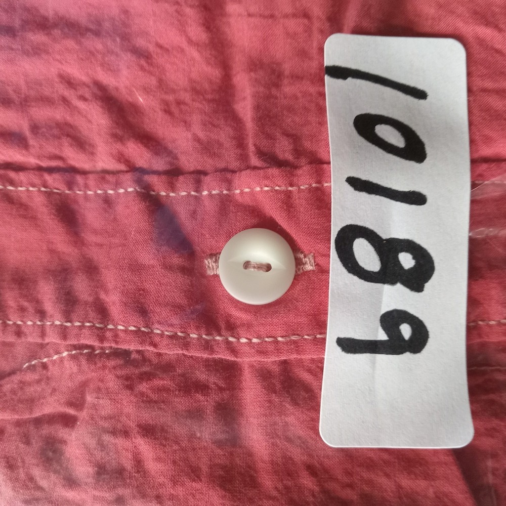 Tommy Bahama Shirt Mens XL Red Button Up Short Sleeve Lightweight Casual Summer - Picture 8 of 8